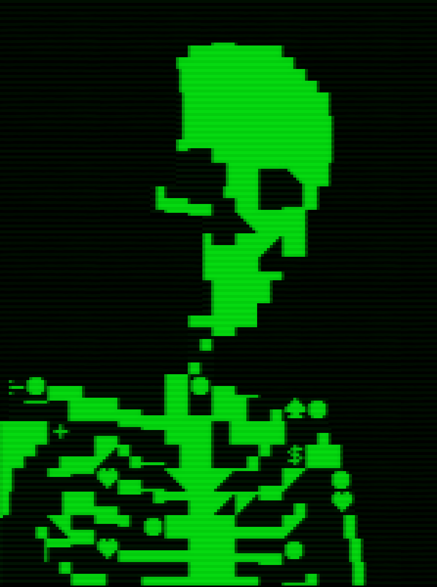 PETSCII Skeleton